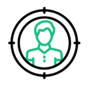 Target Audience or User Focus Icon