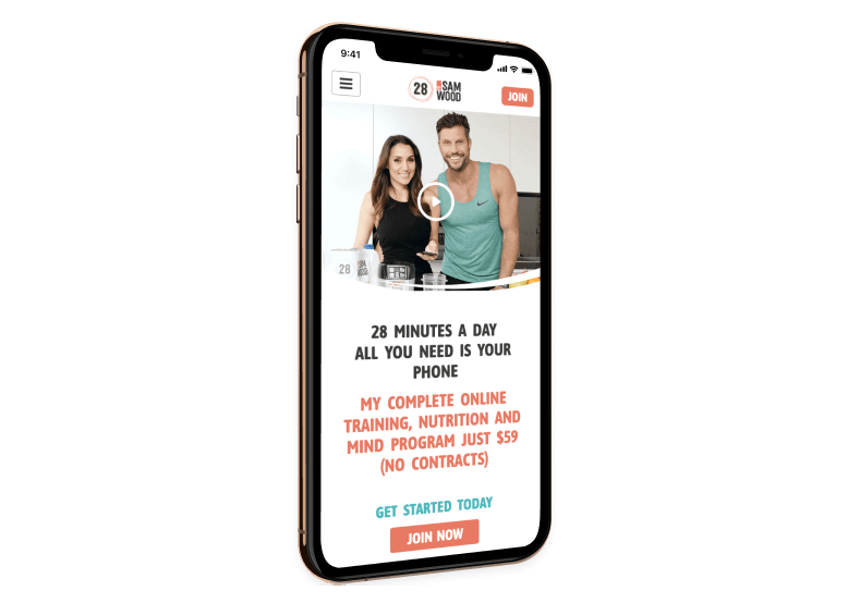 Phone with 28 Sam Wood video