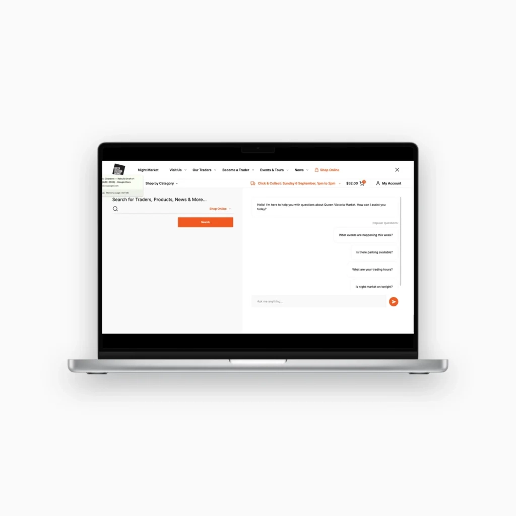 See How Queen Victoria Market Turned Search Into a Real-Time Conversational Guide